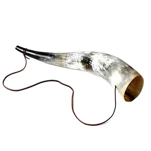 ไวกิ้งเป่าแตรเสียงลึกขัด 15 ''ถึง 18'' วัวฮอร์น Battle Horn สงครามทรัมเป็ตเครื่องดนตรี - Product Image 1