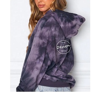 Ensemble sweat à capuche et jogging en molleton 100% coton de qualité supérieure avec impression graphique brodée personnalisée Tie Dye Design Marque de qualité supérieure Prix bas - Product Image 4