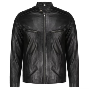 Chaqueta de Cuero Clásica Famosa con Logotipo Bordado Personalizado para Ambos Géneros, Chaqueta de Invierno de Diseñador Cómoda para Hombre - Product Image 6