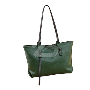 100% Genuine Leather Women's Handbag Cowhide Shoulder & Crossbody <b>Tote</b> Bag Water Resistant <b>ZIP</b> Closure - Product Image 2
