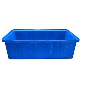 Réservoir en plastique rectangulaire de haute qualité / Conteneur industriel en PP - 65*107-88*205-186 cm Réservoir d'eau en plastique durable de grande taille empilable - Product Image 1