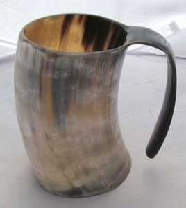 Meilleur fournisseur en Inde offre personnalisé sculpté Viking tasse corne à boire à des prix économiques par l'artisanat croissant - Product Image 2