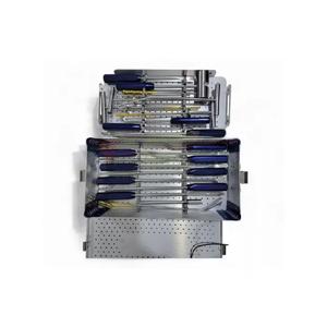 Juego de instrumentos ortopédicos para eliminación de cemento óseo con caja de acero inoxidable alemán de alta calidad aprobado por CE - Product Image 5