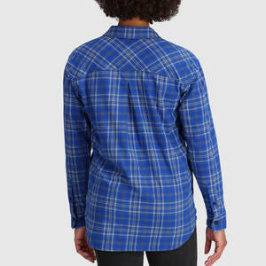 Chemise en flanelle épaissie pour hommes d'automne et d'hiver chemise boutonnée pour hommes mode épaisse chaude couleur unie à manches longues chemise en flanelle - Product Image 3