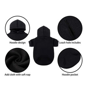 Sweat-shirts à capuche pour petits et grands chiens, sweats-shirts à capuche personnalisés pour chiens avec logo personnalisé, nouveau design de sweats-shirts à capuche pour chiens avec service OEM - Product Image 6
