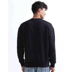 สเวตเชิ้ตสำหรับผู้ชายเสื้อสเวตเชิ้ตผ้าคอตตอนผสมดีไซน์ไม่ซ้ำใครดีไซน์เรียบง่าย - Product Image 5