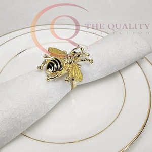 Anneaux de serviette de table en métal de luxe avec design écologique pour une expérience culinaire élégante lors de mariages à la maison et dans les milieux professionnels - Product Image 2