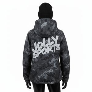 Veste Softshell pour Femmes 320GSM Respirant Polyester Spandex Tissu Coupe-Vent Imperméable avec Logo Personnalisé Veste Softshell pour Femmes - Product Image 2