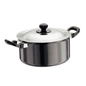 Casseroles au design simple Casseroles de couleur noire pour servir des aliments chauds à l'hôtel et à la fête faites avec de haute qualité - Product Image 1