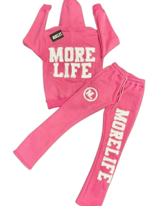 Boys and Girls Distressed Patch Tracksuit Cotton Tracksuit - Product Image 3