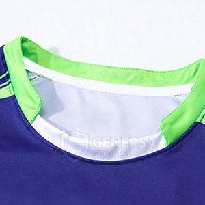 Uniforme de rugby respirant à séchage rapide pour hommes Spandex/tissu en coton Design personnalisable GENERSA SPORTS GS-401 fabriqué au Pakistan - Product Image 2