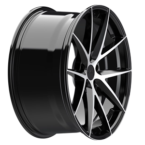 Jante Arceo Stars Series ASW04-VEGA 20 pouces en alliage PCD diamant noir 5x108-5x112-5x114, jante 3-5x120 ET35mm nouvel état lumineux - Product Image 5