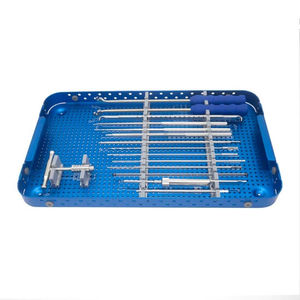 Sistema de varilla de tornillo poliaxial de titanio QNQ, instrumentos de cirugía de columna vertebral de fijación Cervical Posterior, Kit de implante espinal para Cervical - Product Image 2