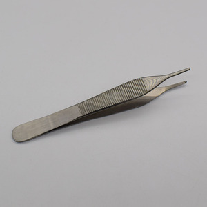 Fórceps de tejido Adson, instrumentos quirúrgicos de acero inoxidable, equipo intraoperatorio de potencia Manual para procedimientos quirúrgicos - Product Image 4