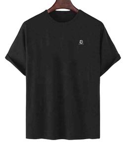 Camiseta personalizada para hombre con cuello redondo, Media manga, bloque de Color, dos tonos, camiseta estampada, Camiseta deportiva de verano para hombre - Product Image 3