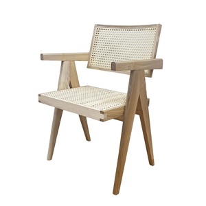 Prix de gros Vietnam Fournisseur Table et chaises Chaise en bois de frêne avec logo personnalisé - Product Image 1