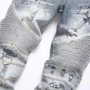 กางเกงยีนส์สำหรับนักขี่มอเตอร์ไซค์ชาย |   กางเกงไบค์เกอร์เสริมเกราะ |   กางเกงยีนส์สำหรับขี่มอเตอร์ไซค์ ทนทาน แห้งเร็ว และระบายอากาศได้ดี - Product Image 1