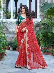 Nouveau sari en soie Manipuri pour fête formelle Festival Bandhrej - Product Image 5