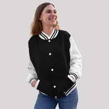 Otoño Invierno Unisex Ropa informal Tallas grandes Chaquetas de hombre Logotipo personalizado Característica impermeable Venta al por mayor Ropa de béisbol de manga de lana - Product Image 3