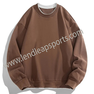 Sweat-shirt en polaire pour homme de haute qualité pour l'hiver, service OEM, fabriqué au Pakistan, séchage rapide, teinture unie - Product Image 1
