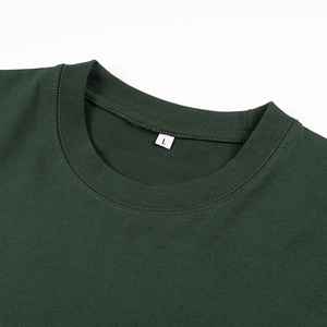 T-shirt pour homme de qualité supérieure 220g, coupe décontractée, couleur personnalisée, coton, manches courtes, col rond, toile, séchage rapide, décontracté, à porter tous les jours - Product Image 1