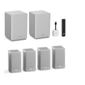 Sistema de Sonido Envolvente Inalámbrico para el Hogar AUTHENTIC BEST ThunderBeats 4.2.2, Subwoofers de 120W y Altavoces con Radiación Ascendente - Product Image 1