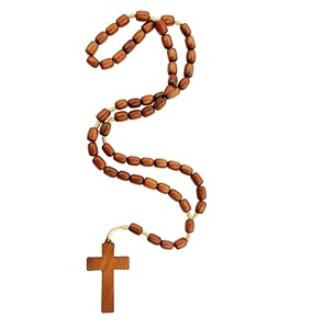 Collier en corne de buffle noir brun naturel Collier en corne de buffle naturel délicat Produit indien fait à la main - Product Image 6