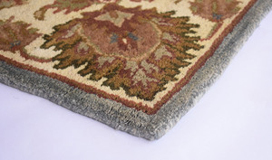 Indian Rug Manufacturer's Traditional Persian Design Wool Area Rug Hand Tufted at an Price - Product Image 3