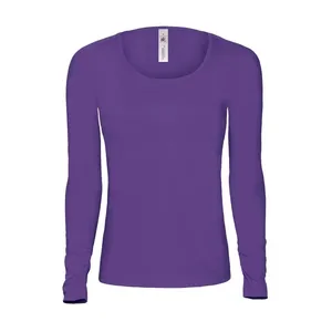 เสื้อยืดผู้หญิงสีชมพูคลาสสิกแบบกำหนดเองสำหรับสินค้าส่งเสริมการขาย - Product Image 1