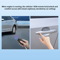 EASYGUARD CANBUS Démarreur à distance avec clé d'origine compatible avec certains véhicules à transmission automatique essence/diesel équipés d'un démarrage par clé d'origine