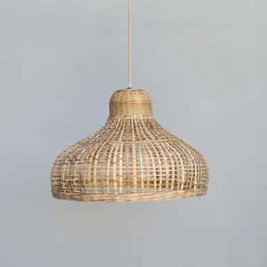 Suspension Artisan en Bambou avec Design Tissé pour Chambre Salon ou Café Décor du Vietnam - Product Image 3