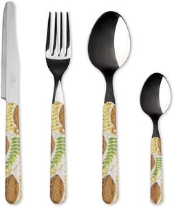 ชุดช้อนส้อมโลหะสำหรับงานแต่งงานชุดเครื่องใช้บนโต๊ะอาหารใหม่ช้อนส้อมโลหะและส้อมดีไซน์ใหม่ - Product Image 2