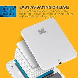 Papel Fotográfico Kodak Zink Premium de 2x3 Pulgadas (100 Hojas), Compatible con PRINTOMATIC Smile y Step, Tamaños A3 y A4, 260g - Product Image 4