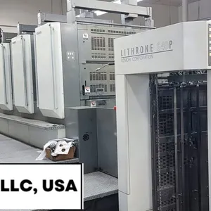 NITPILAY LLC kullanılan 2006 Komori LS1040P + CCX çift kaplayıcı w/UV ofset makine yazıcıları