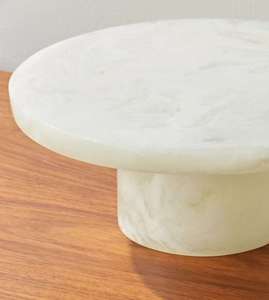 Plato para Pastel de Resina Ecológico de Primera Calidad, Diseño Moderno, Artesanía Atemporal, Pintado a Mano, Ideal para Recepciones de Boda, Banquetes de Hotel - Product Image 2