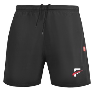 Pantalones cortos deportivos en blanco para hombre con logotipo personalizado - Product Image 1