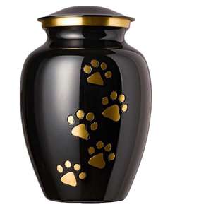 <b>Elephant</b> Family Wildlife Cremation Urn with Scenic Artwork and Warm Tones for Adult Ashes - Product Image 2