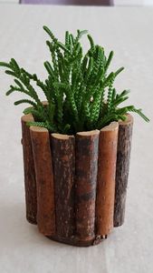 <b>Modern</b> European Style Eco-Friendly Handmade Wooden <b>Box</b> Square Tabletop Garden Centerpiece Display Christmas Flowers Holder Vase - Product Image 6