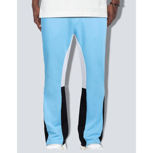 2025 LOGO personnalisé vente en gros pantalons évasés pour hommes pantalons de survêtement à jambe droite pantalon évasé unisexe de haute qualité vierge - Product Image 5