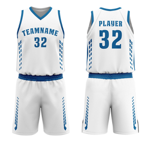 Ensemble de maillots de basket-ball personnalisés de qualité supérieure, réversible, imprimé, respirant, grande taille, pour les clubs sportifs, les ligues, hommes et femmes - Product Image 6