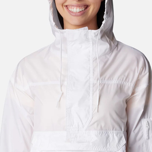 แจ็กเก็ตมีฮู้ดสำหรับผู้หญิงเสื้อคลุมกันลมมีซิปน้ำหนักเบาระบายอากาศได้ดี - Product Image 5