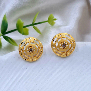 เครื่องประดับแฟชั่นอัลลอยสีขาว0.7425กรัมน้ำหนักเบาสวมใส่ได้ทุกวันขายส่งผู้จำหน่ายออนไลน์ - Product Image 1