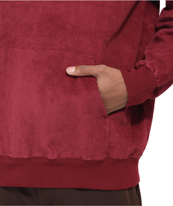 Grande demande Logo Personnalisé Pull à Capuche en Velours Côtelé avec Cordon de Serrage Sweats d'Hiver Brodés Impression Numérique Prix de Gros - Product Image 6