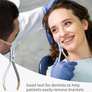 Alicates para Remover Brackets Dentales de Ortodoncia, Acero Inoxidable de Grado Médico, Manual, Reutilizable, Kit de Herramientas para Remover Brackets de Dientes Anteriores - Product Image 6