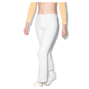 Pantalons en jean skinny confortables pour femmes de haute qualité Fabriqués en usine Meilleure vente Pantalons en jean denim mi-hauts à la cheville pour femmes - Product Image 5