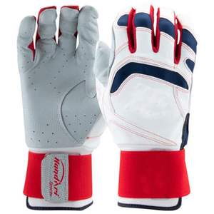 Guantes de Bateo de Béisbol/Sóftbol de Cuero Personalizados al por Mayor de Fabricante OEM, Cómodos, Duraderos y Transpirables - Product Image 1