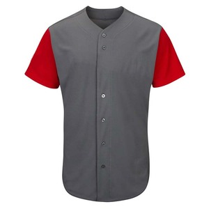 Nueva impresión personalizada uniforme de béisbol en blanco y ropa de calle al por mayor hombres ropa deportiva sublimada conjunto de uniforme de béisbol - Product Image 2