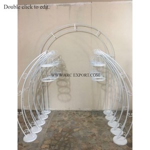 Présentoir de table en verre transparent à 3 niveaux pour biscuits et gâteaux Présentoir pour mariages et événements Support Harlow de grande taille - Product Image 2