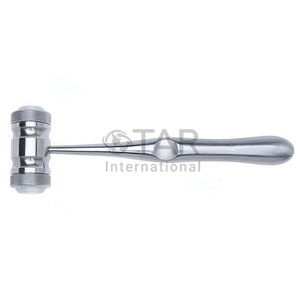 ตะลุมพุกสเตนเลสขนาด7.5นิ้วฆ้อนสำหรับศัลยกรรมกระดูกอุปกรณ์ทางการแพทย์ยกกระชับกระดูกแบบแข็ง - Product Image 6