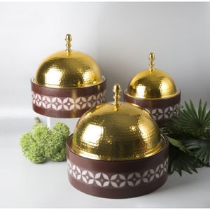 Hot Pot Food Server Fêtes de mariage et tous les événements Décor Service de nourriture Hot Pot pour Ramadan Decor Food Server Buffet Supplies - Product Image 4